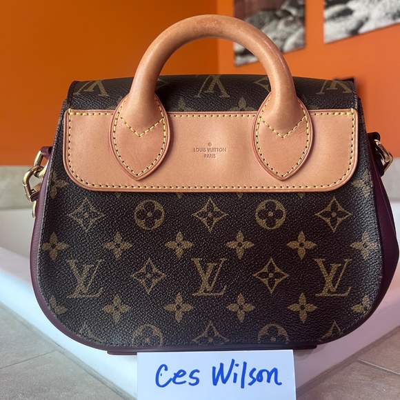 Louis Vuitton Eden Bordeaux Monogram Shoulder Bag - Picture 3 of 16